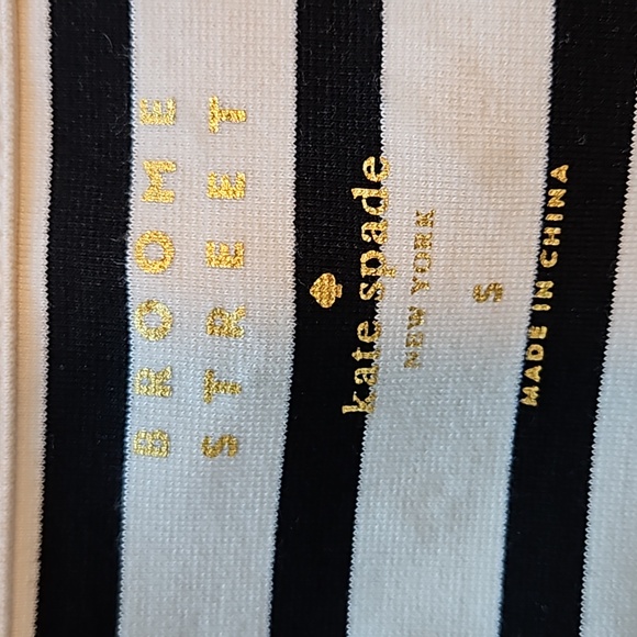 Kate Spade Broom Street Fit and Flare striped dress-S - Picture 4 of 8